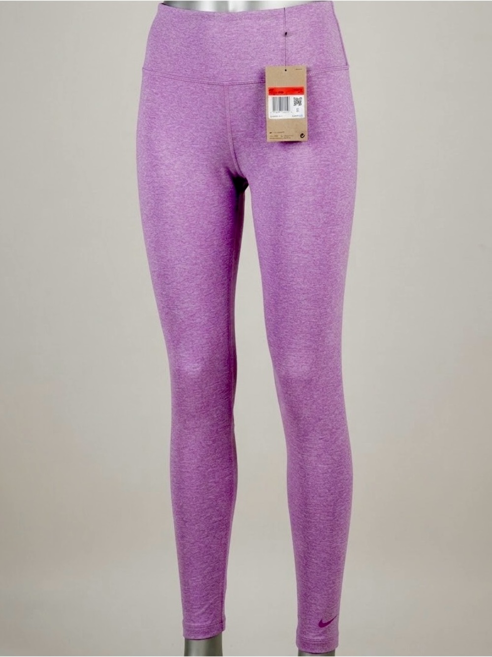 Nike Girls Heathered Lavender Leggings